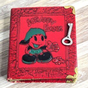 1940s Scrappy Bank Vintage Collectible Equitable Life Insurance Memorabilia